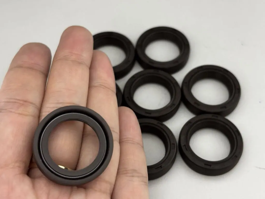 Tay cầm phớt chắn dầu TC cỡ nhỏ cạnh các phớt cùng cỡ